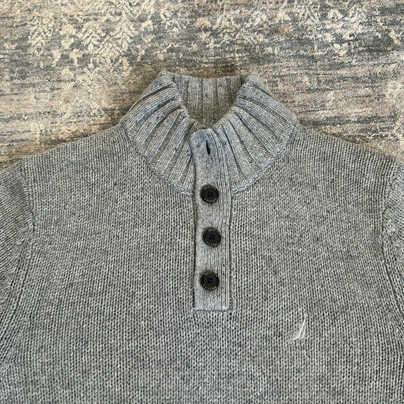 Nautica Button Front Sweater - Picture 2 of 5